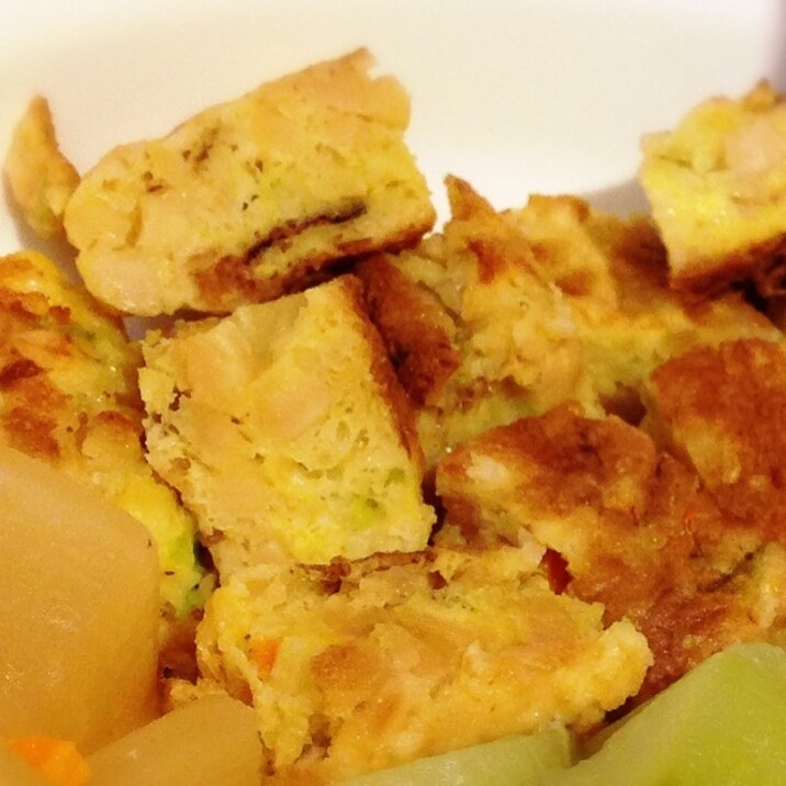 離乳食後期 納豆玉子焼き レシピ 作り方 By みぃゃんっ 楽天レシピ